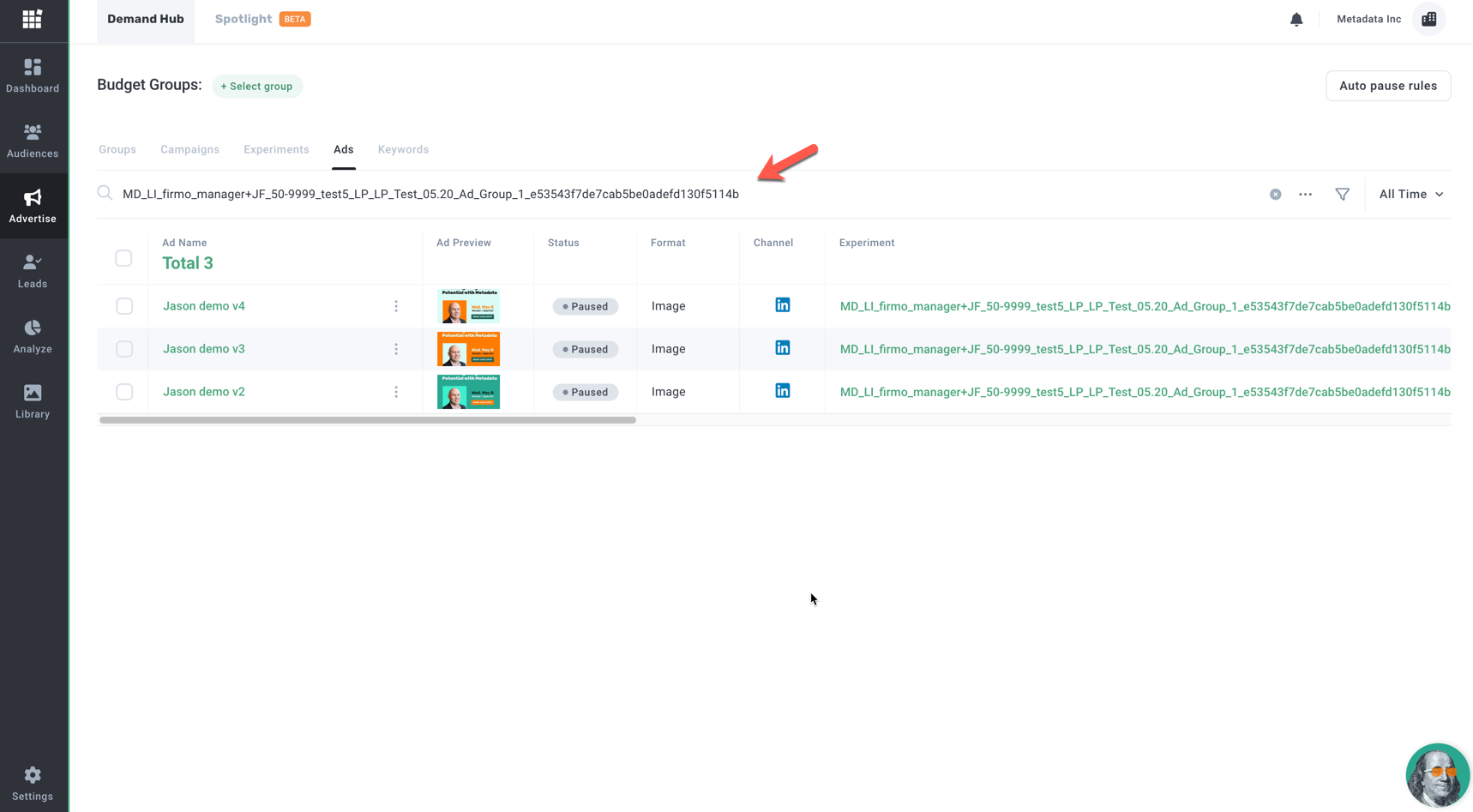 Ad Group Performance