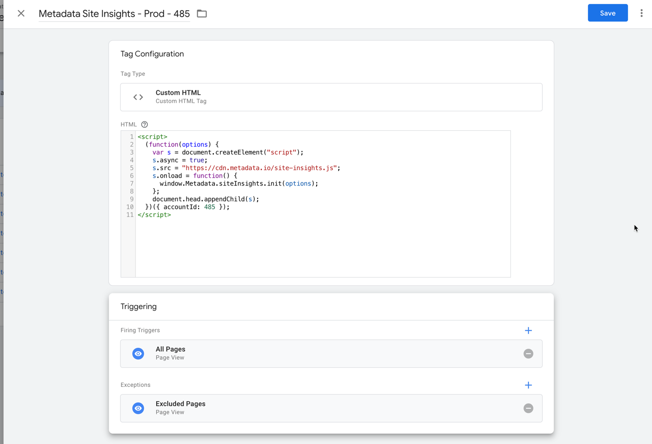 Add exception trigger